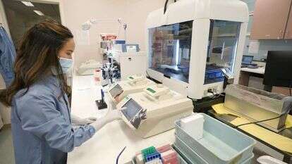 מעבדת מחקר. | AFP