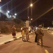 אחת ממחאות המתיישבים השבוע. למצולמים אין קשר לכתבה