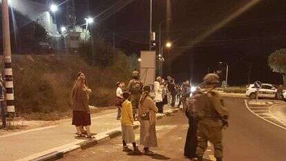 אחת ממחאות המתיישבים השבוע. למצולמים אין קשר לכתבה