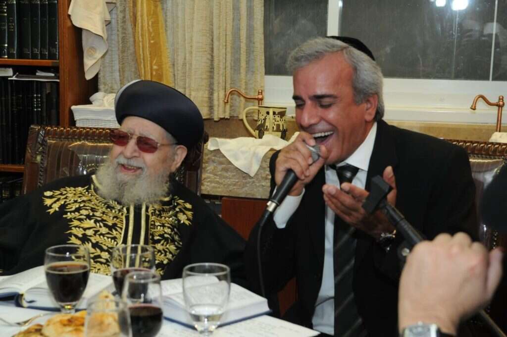 "הרב עובדיה אמר לקהילה הסורית: קחו אותו ותראו ברכה". נהרי עם הרב עובדיה יוסף, 2010. | משה חדד