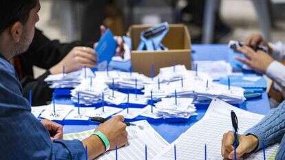 ספירת הקולות, אתמול. | אוליבייה פיטוסי, פלאש 90