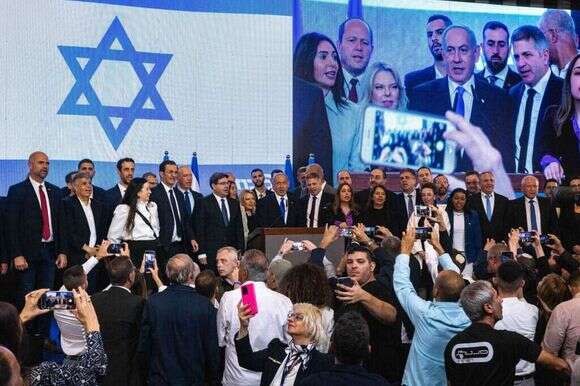 חברי הליכוד בליל הבחירות. | אוליבייה פיטוסי, פלאש 90 חברי הליכוד בליל הבחירות. | אוליבייה פיטוסי, פלאש 90