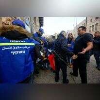 אוחנה (מימין) בפעילות בחברון. | וויסאם השלמון, פלאש 90