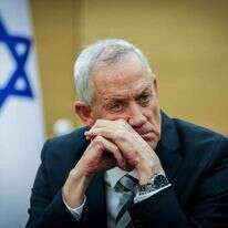 שר הביטחון לשעבר בני גנץ. | נעם ריבקין פנטון/פלאש90