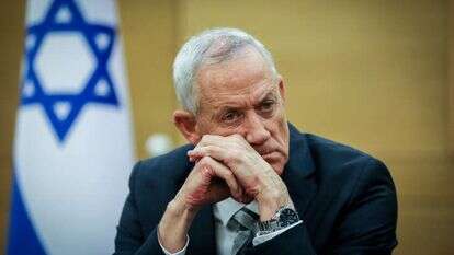 שר הביטחון לשעבר בני גנץ. | נעם ריבקין פנטון/פלאש90