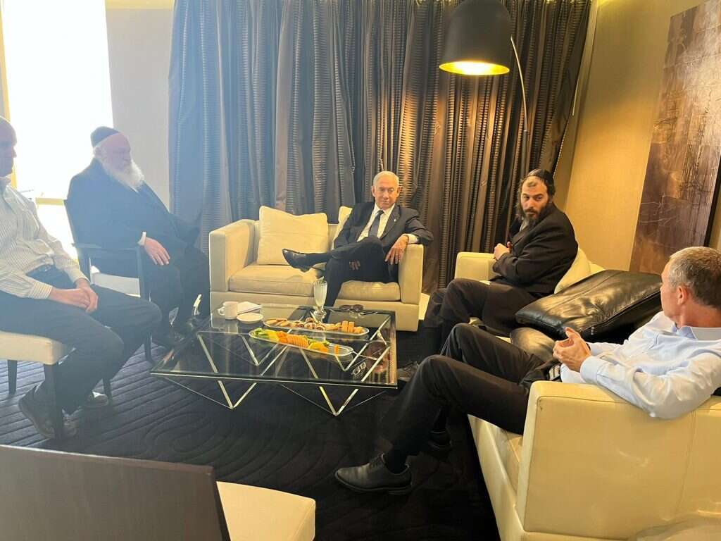 ח"כ בצלאל סמוטריץ' אצל נתניהו