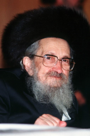 האדמו"ר מסלונים, הרב שלום נח ברזובסקי. | שמשון ויס