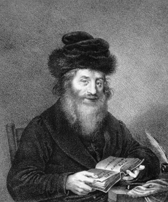 הדפס אבן מקורי של דיוקן החתם סופר מאת יוזף קריהובר, סביבות 1830. שמור במוזיאון אלברטינה