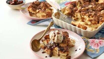 ברד פודינג עם ריבת דלעת. | אפרת ליכטנשטט