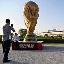 אחד האיצטדיונים שאירח את גביע העולם בקטאר. | AFP