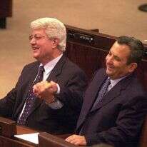 אהוד ברק ודוד לוי. | פלאש90