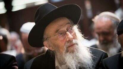 הרב צבי טאו. | יונתן זינדל, פלאש 90