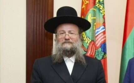 הרב פנחס זלצמן. | באדיבות הקהילה היהודית במולדובה הרב פנחס זלצמן. | באדיבות הקהילה היהודית במולדובה