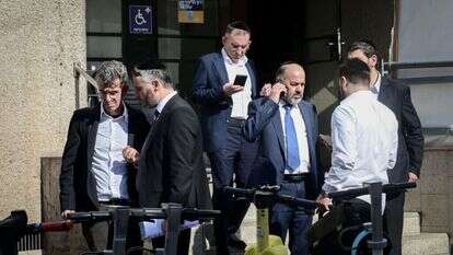 נציגי ש"ס יוצאים מהמשא ומתן להרכבת הממשלה, השבוע. | אבשלום ששוני/פלאש90