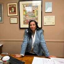 סיגל צ'אטה במשרדה בלאס־וגאס, בשבוע שעבר. | אריאל שנבל