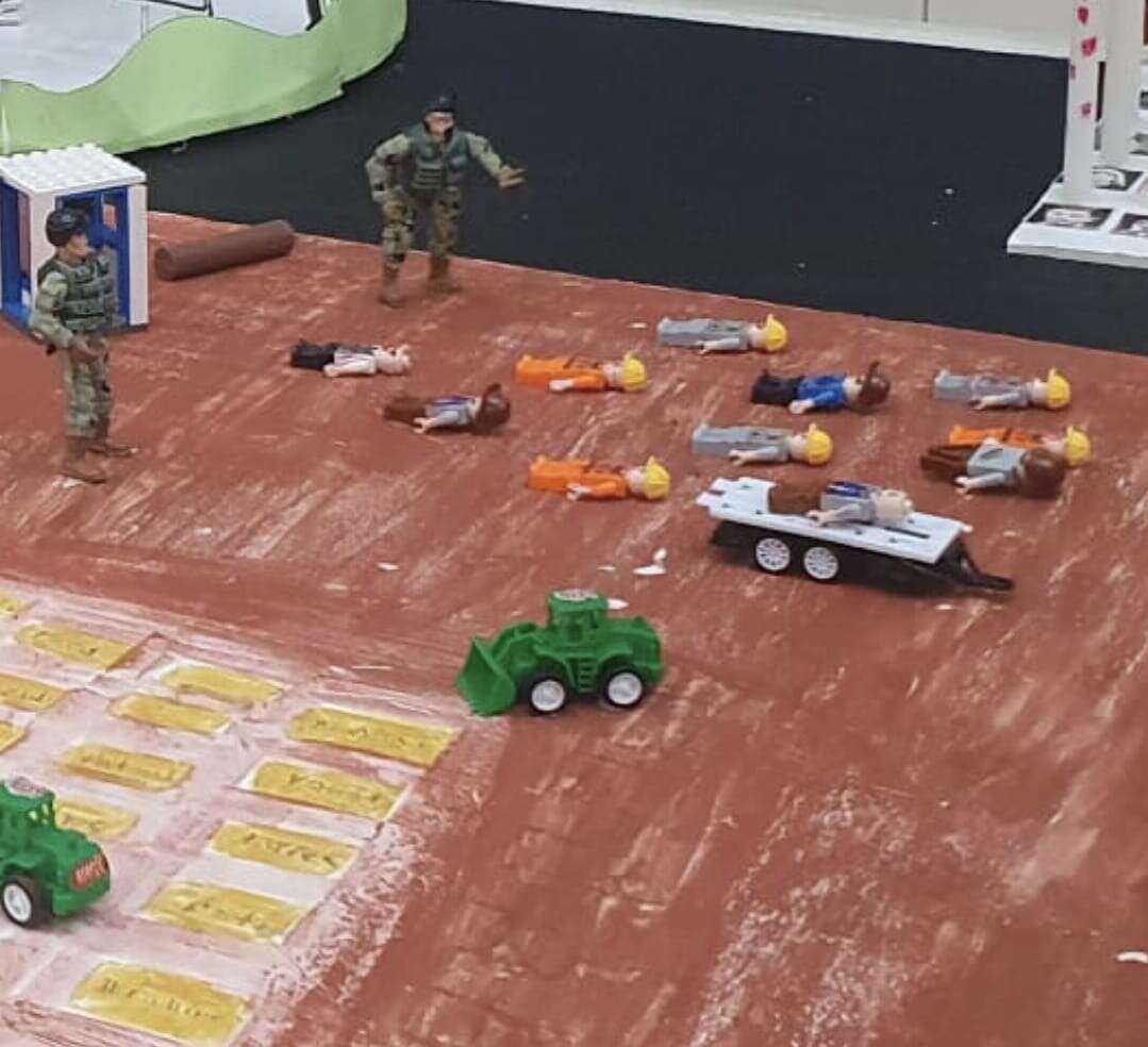 המיצג בטייבה. | אסף גבור