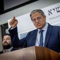 השר איתמר בן גביר. | יונדל זינדל - פלאש 90