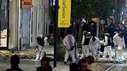 זירת הפיגוע באיסטנבול. | AFP