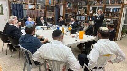 בצלאל סמוטריץ' בשיחת עדכון עם רבני הציונות הדתית. | מפלגת הציונות הדתית