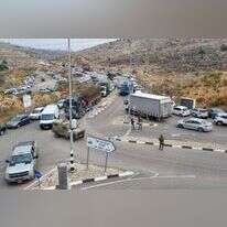 זירת הפיגוע באריאל. | TPS