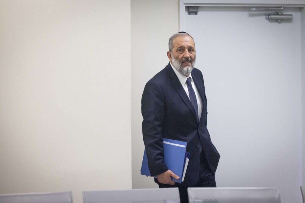 ההנחיה הייתה: אף מילה על החקירות. דרעי. | יונתן זינדל, פלאש 90