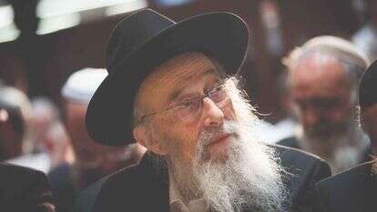 הרב צבי טאו. | יונתן זינדל, פלאש90