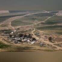 התיישבות בדואית בנגב. | נתי שוחט, פלאש 90