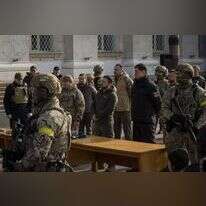 זלנסקי בחרסון. | איי.פי