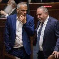 כחלון וליברמן, 2019. | הדס פרוש, פלאש 90