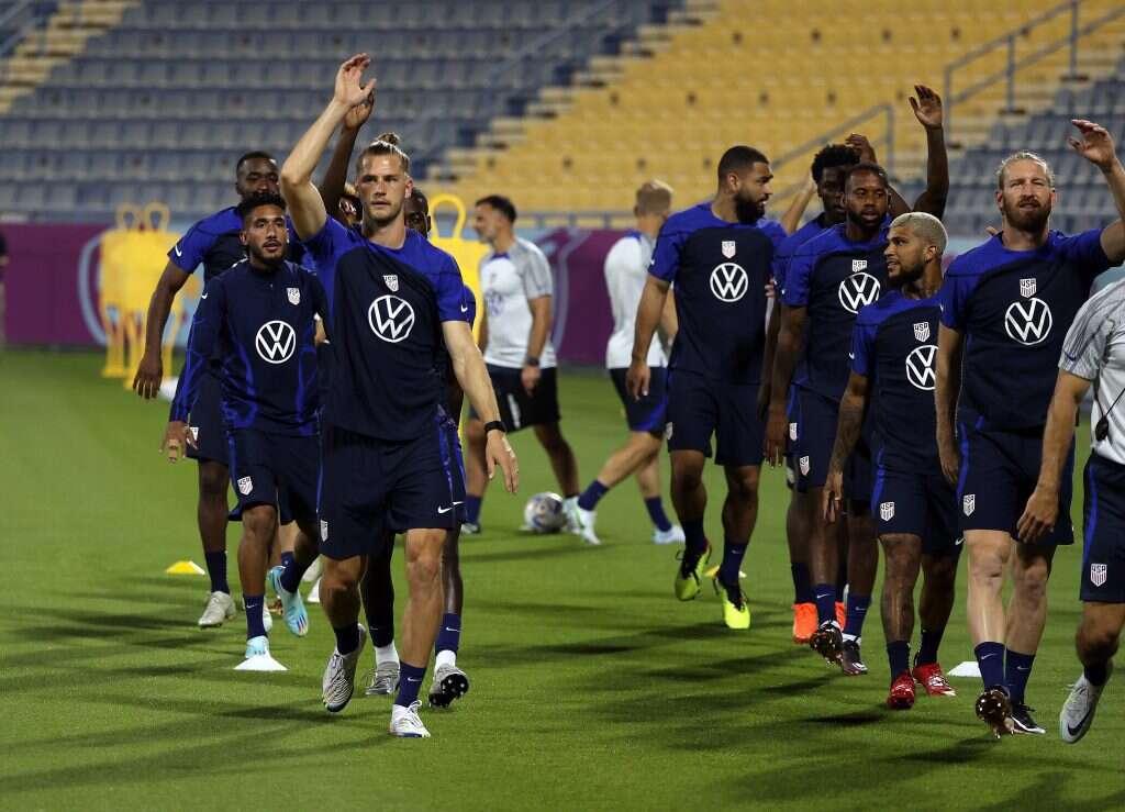 אימון נבחרת ארה"ב. קרדיט: EPA