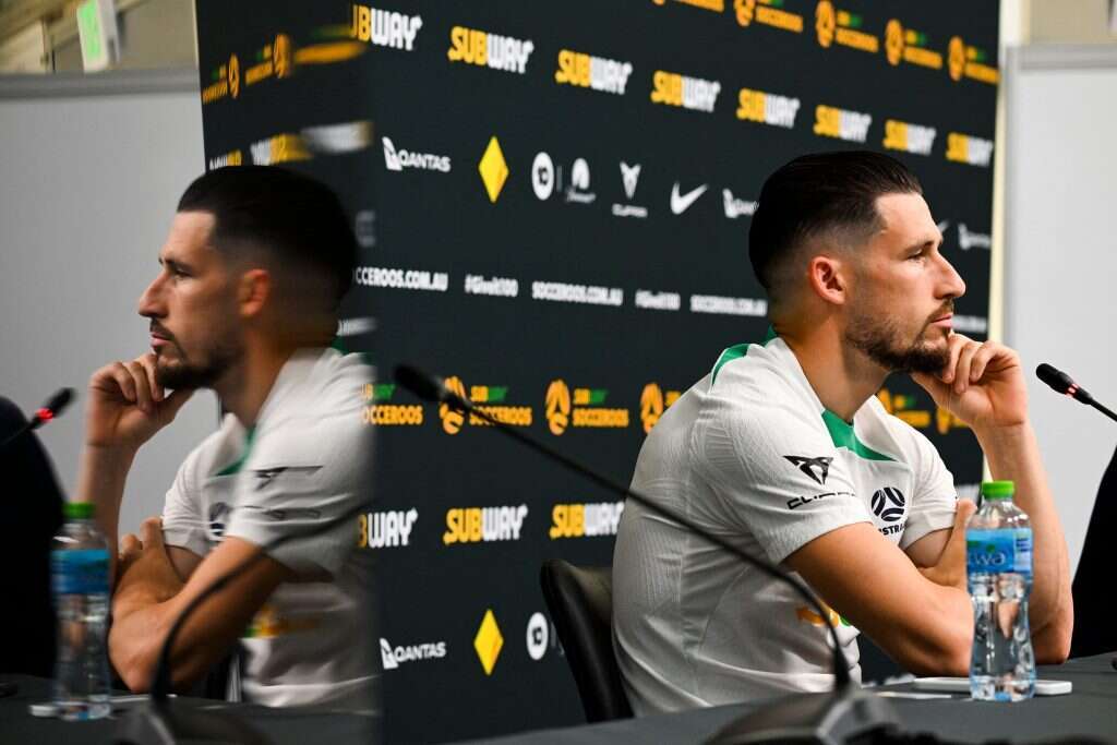 שחקן נבחרת אוסטרליה מת'יו לקי. קרדיט: AFP