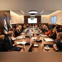 ישיבת הממשלה האחרונה בראשות לפיד. | חיים צח/ לע"מ