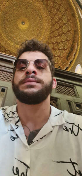 תימור־דוד עקלין בכיפת הסלע. | באדיבות המצולם