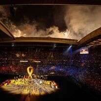 מופע הפתיחה של המונדיאל בקאטר. | AFP