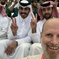 ביציע הסעודי. | דותן מלאך