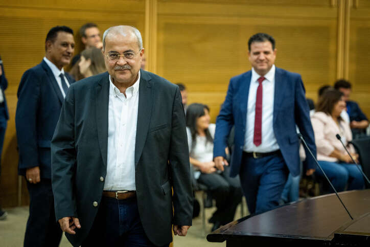 ח"כ אחמד טיבי. | יונתן זינדל, פלאש90