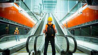 תחנת אלנבי של הרכבת הקלה בתל אביב. בשנה שעברה. | משה שי, פלאש 90