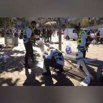 אנשי זק"א לאחר הפיגוע. | דוברות זק"א