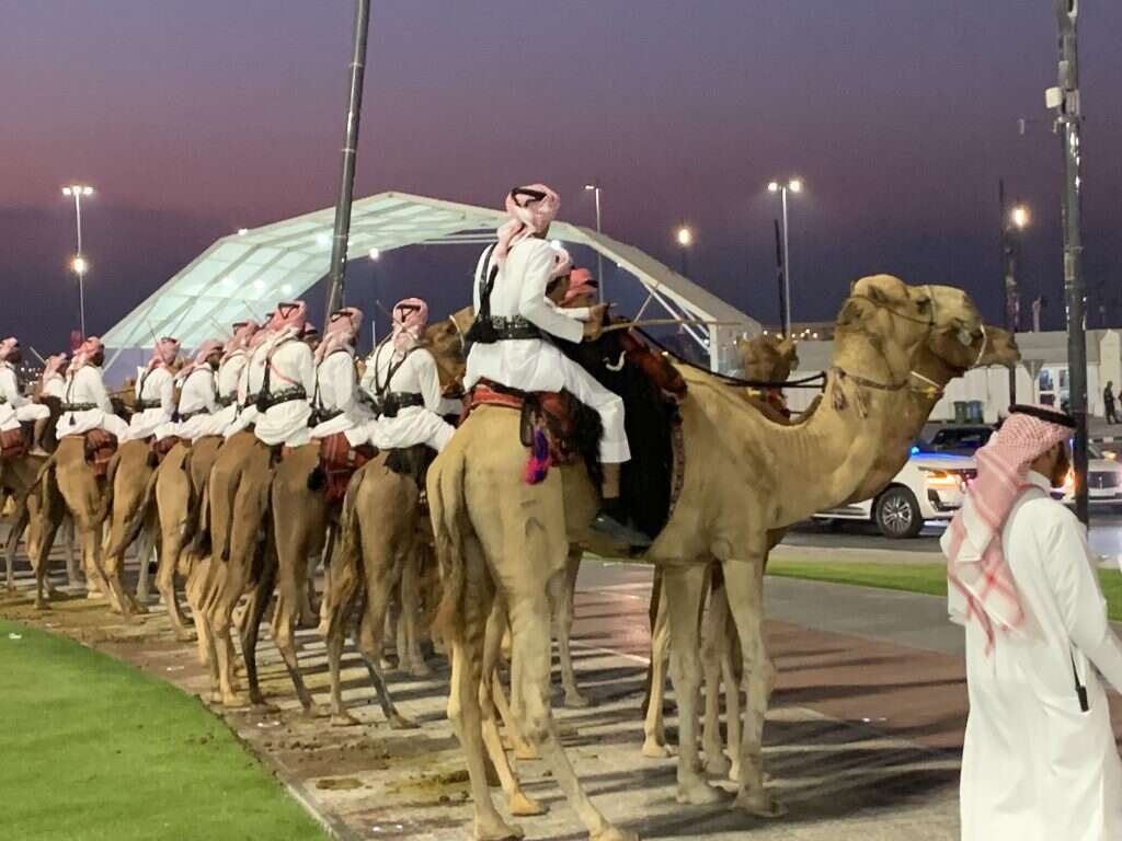 הכניסה לאצטדיון של משחק הפתיחה. | דותן מלאך