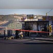 זירת הפיגוע בתחנת היציאה מירושלים. | אוליבייה פיטוסי, פלאש 90