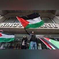 הפגנה נגד ישראל. | גטי אימג'ס