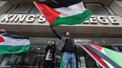 הפגנה נגד ישראל. | גטי אימג'ס הפגנה נגד ישראל. | גטי אימג'ס