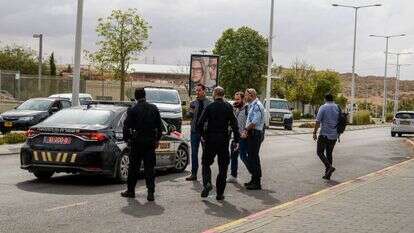 זירת הדריסה בבאר שבע, היום. | דודו גרינשפן, פלאש 90