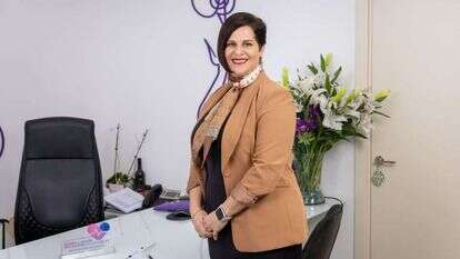 קרן לשם. מנכ"לית חברת הפמטק "אוקון". | אריק סולטן קרן לשם. מנכ"לית חברת הפמטק "אוקון". | אריק סולטן