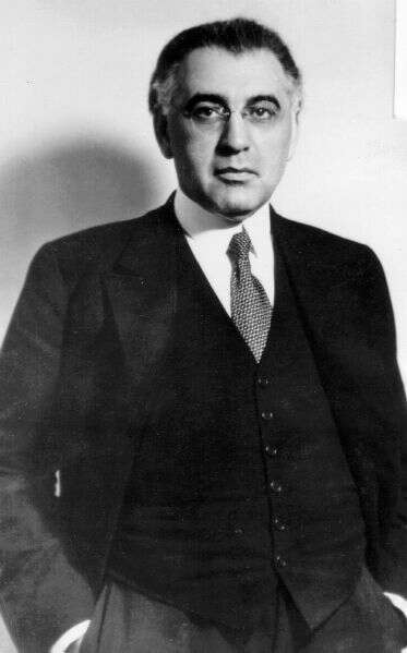 אבא הלל סילבר. | הארכיון הציוני (דרך ויקיפדיה)