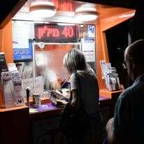 דוכן מפעל הפיס. | Tomer Neuberg/Flash90