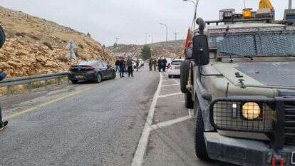 זירת הפיגוע. | TPS זירת הפיגוע. | TPS