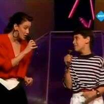 גילי וגלית באירוויזיון, 1989. | מסך מתוך האירוויזיון