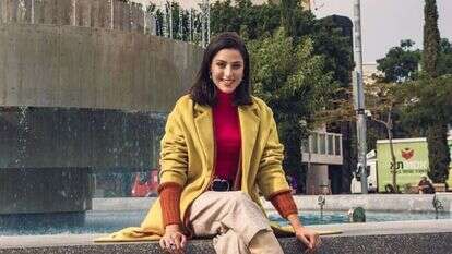 שלי בן יוסף. | ירדן גל ים, איפור ושיער: ליאט בן שמשון, סטיילינג: קרן נפתלי