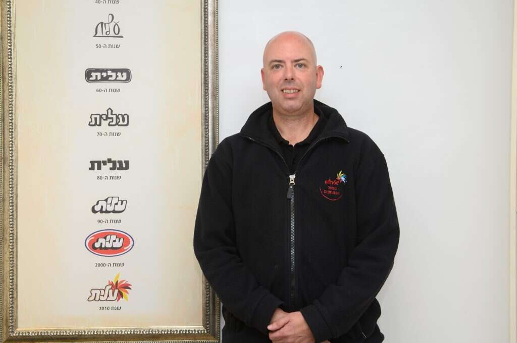 עידו אוירבך, מנהל המפעל. | אייל מרגולין, ג'יני